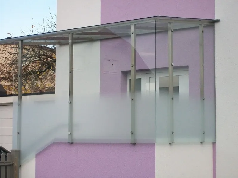Glasvordach von der Glas Bodingbauer GmbH