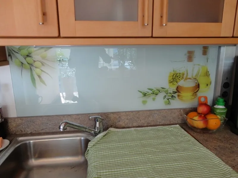 Küchenrückwand von der Glas Bodingbauer GmbH